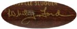 1980's Whitey Ford New York Yankees Signed Louisville Slugger Fantasy Camp Bat (PSA/DNA)