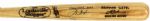 2004 Lance Berkman Houston Astros Signed Louisville Slugger Professional Model Game Used Bat (MEARS LOA/JSA)