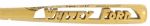 1987 Whitey Ford New York Yankees Signed Louisville Slugger Carved Fantasy Camp Bat (PSA/DNA)
