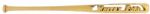 1987 Whitey Ford New York Yankees Signed Louisville Slugger Carved Fantasy Camp Bat (PSA/DNA)