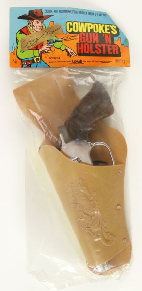 1950s Roy Rogers MIB Cowpokes Gun N Holster Set