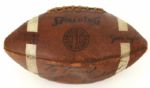 1960's Bart Starr Green Bay Packers Signed Jim Taylor Spalding Football (JSA)