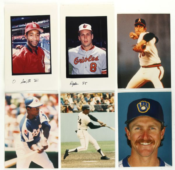 1960s-80s MLB Hall of Famers & Stars Original Color Photography Collection - Lot of 80 w/ Roberto Clemente, Willie Mays & More