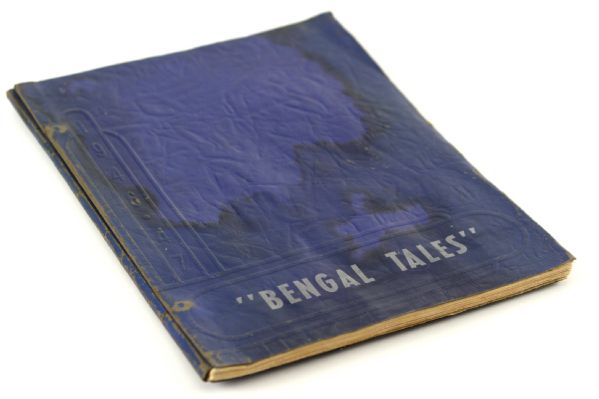 1947 Mickey Mantle Commerce Oklahoma Bengal Tales High School Sophomore Yearbook w/ 3 Mantle Photos 