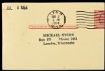 1954 Harry Agganis Signed 3 1/2 x 5 Post Card Boston Red Sox (JSA)