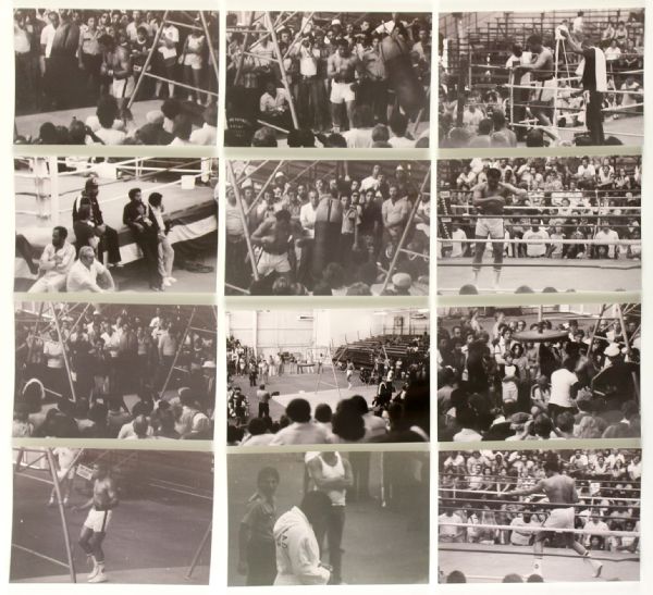1970s Circa Muhammad Ali Original Black and White Photos 4" x 6" (Lot of 29)
