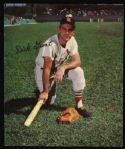 1960's Mickey Mantle Warren Spahn Brooks Robinson Dick Groat 8 x 9.5 Facsimile Signed Photo Colleciton - Lot of 4
