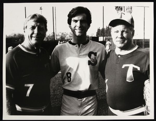 1980s Mickey Mantle Whitey Ford B/W Photo Tropic Lightning Studios 11" x 14" 