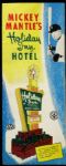 1950s-60s Mickey Mantles Holiday Inn Brochure New York Yankees