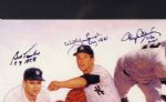 2000's New York Yankees Cy Young Winners Signed 26 x 32 Lithograph w/ Roger Clemens, Whitey Ford & More (DiMaggio Estate LOA) 139/170