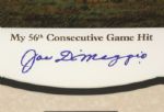1998 Joe DiMaggio New York Yankees Signed My 56th Consecutive Game Hit 28 x 32 Lithograph (Signature Edition Notarized COA) 19/1000