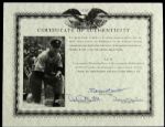 2003 Signed Mickey Mantle Willie Mays Duke Snider Limited Edition Print Guernsey's (Lot of 2)