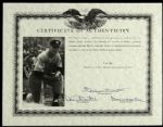 1985 Mickey Mantle The Mick Autobiography Proof Guernsey's Auction 