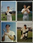 1967 New York Yankees Team Issue 8 x 10 Color Photo Set Mantle Maris Ford