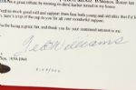 1999 Ted Williams Boston Red Sox Dual Signed 18 x 27 Framed Display w/ Letter & 8 x 10 Photo (Green Diamond COA) 