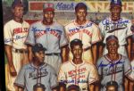 1995 Leon Day Tribute Negro League Signed 24 x 30 Ron Lewis Lithograph w/ 20 Signatures Including Buck Leonard, Buck O'Neil & More (PSA/DNA) 988/1200