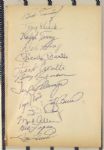 1961 New York Yankees Multi Signed 17 x 21 Framed Display w/ 14 Signatures Including Mickey Mantle, Roger Maris & More *JSA*