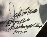 1980 Signed Jake LaMotta Raging Bull Poster 26 x 38 (JSA)