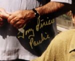 2006 Signed Sopranos James Gandolfini Steven Van Zandt Tony Sirico Framed Display Steiner 23 x 26 