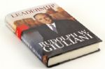 2002 Rudolph Giuliani New York City Mayor Signed Leadership Hardcover Book (JSA)