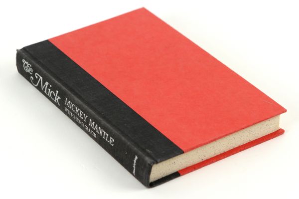 1985 Mickey Mantle New York Yankees Signed "The Mick" Hardcover Book (JSA)
