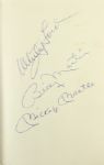 1975 Mickey Mantle Whitey Ford Billy Martin Signed Dynasty: The New York Yankees 1949-64 Hardcover Book (JSA)