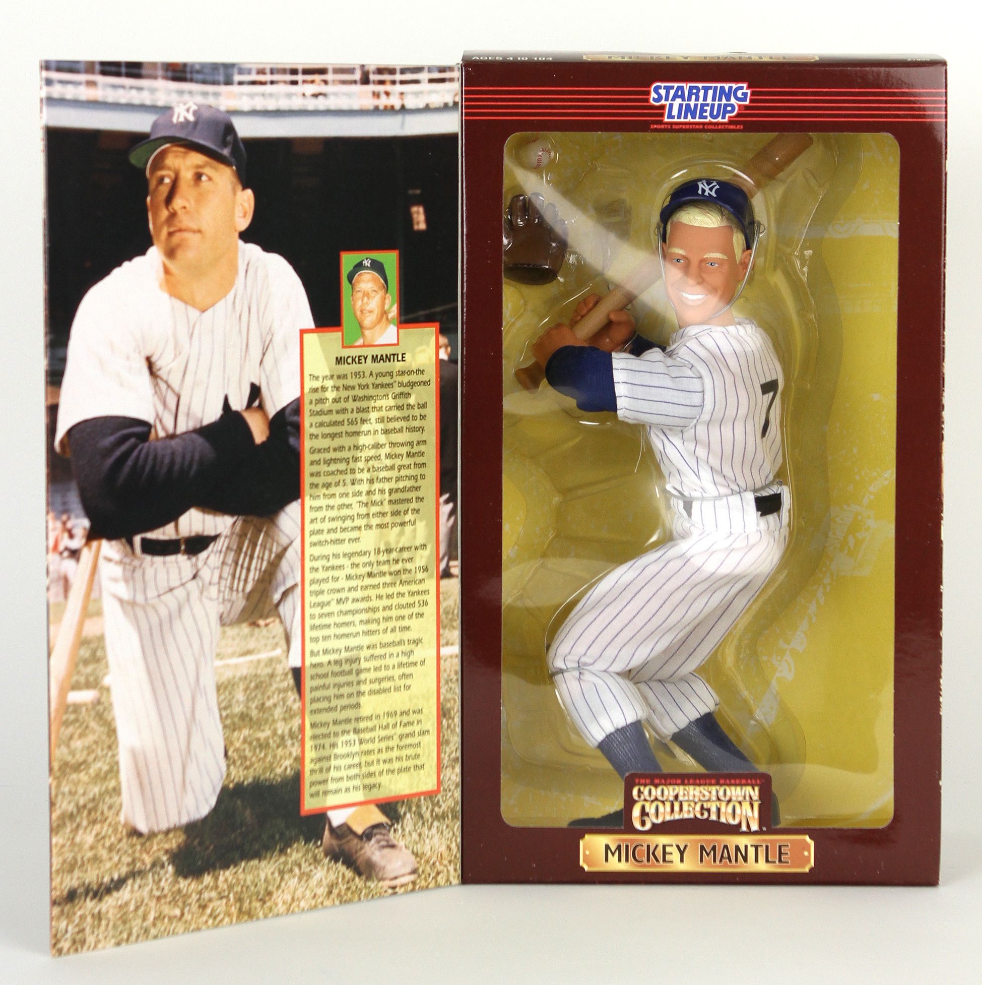 mickey mantle joe dimaggio starting lineup