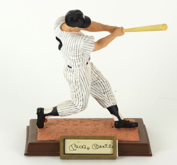 1993 Signed Mickey Mantle Sports Impressions Limited Edition Cold Cast Figure 951/975
