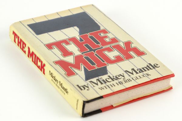 1985 Mickey Mantle New York Yankees Signed "The Mick" Hardcover Book (JSA)