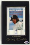 1991 Mickey Mantle New York Yankees Signed My Favorite Summer: 1956 Collector Edition Hardcover Book (PSA/DNA)