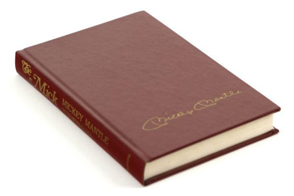 1985 Mickey Mantle New York Yankees Signed "The Mick" Limited Edition Hardcover Book (JSA) 261/536