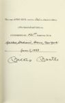 1985 Mickey Mantle New York Yankees Signed The Mick Limited Edition Hardcover Book (JSA) 261/536