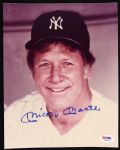 1970s-80s Signed Mickey Mantle 8" x 10" Photo New York Yankees PSA/DNA