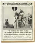 1928-29 Associated News Service Latest World Events In Pictures 14 x 17 Broadside Collection - Lot of 10