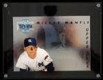 1993 Upper Deck Mickey Mantle Then and Now 5" x 7" Hologram Baseball Card New York Yankees UDA 21/2,500