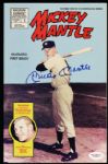 1991 Signed Mickey Mantle Magnum Comics First Comic Book New York Yankees JSA Full Letter