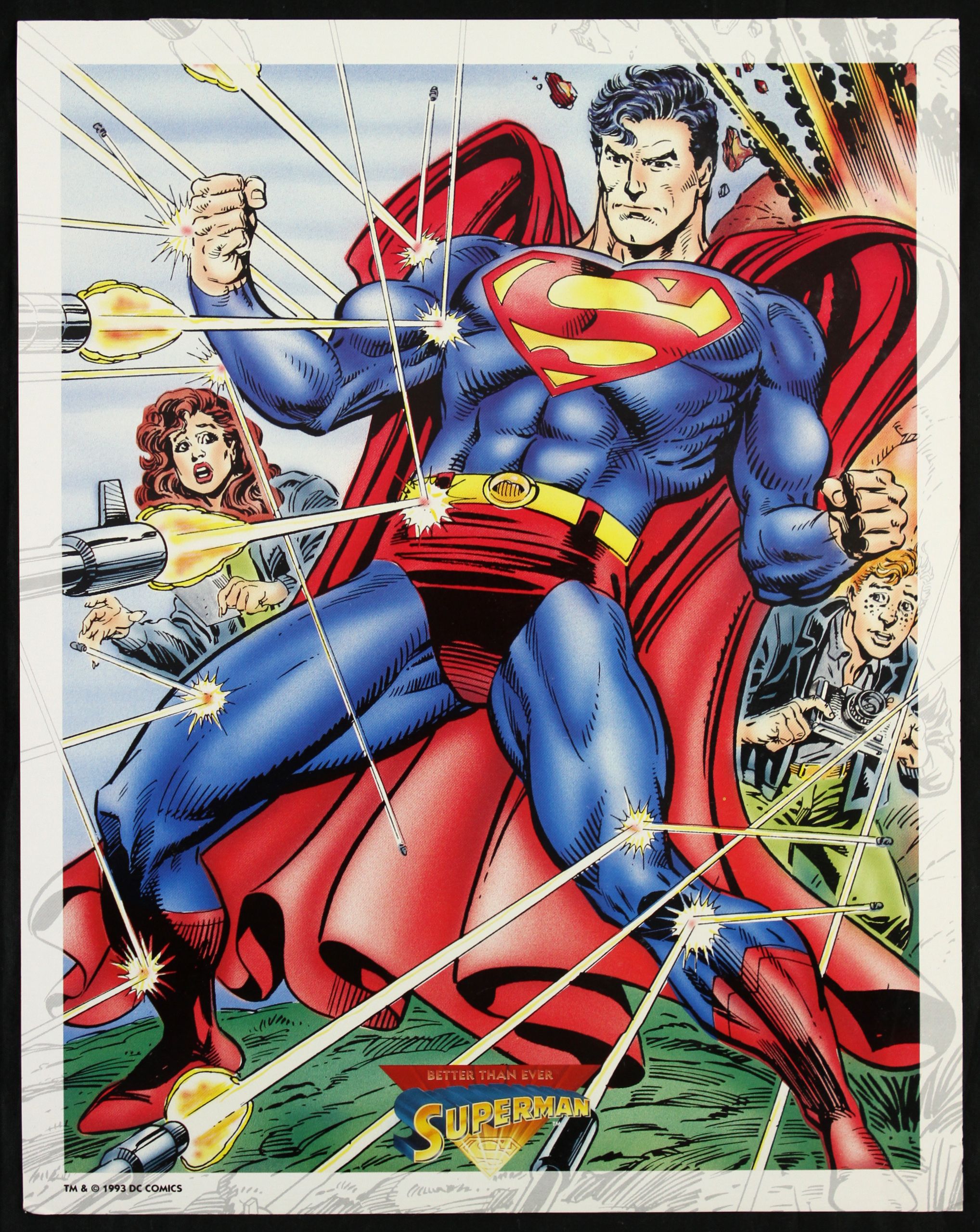 dc comics 1993 superman collector's set