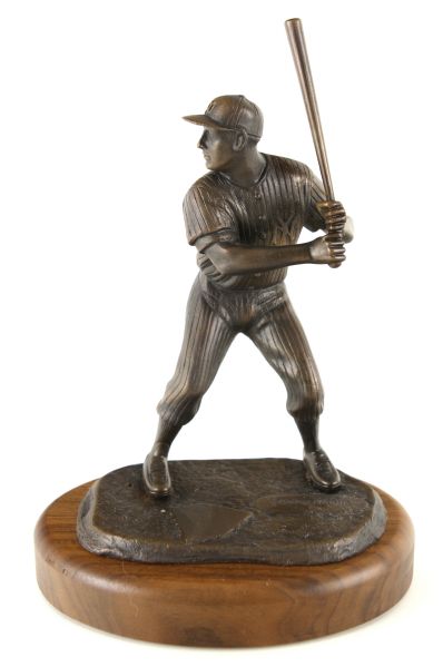 1990s Mickey Mantle New York Yankees 9.5" Bronze Hartland Statue 2/250