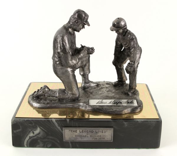 1990s Don Drysdale Los Angeles Dodgers Signed "The Legend Lives" 8.5" Statue (JSA) 179/500