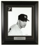 1990s Mickey Mantle New York Yankees 24" x 28" Framed Photo Display 191/1956