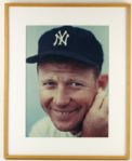 1990s Mickey Mantle New York Yankees 20" x 24" Framed Photo