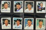 1983 New York Yankees 50 Years of All Stars Trading Cards - Lot of 48 w/ 34 Signed Including Joe DiMaggio, Mickey Mantle & More (JSA)