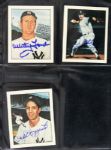1983 New York Yankees 50 Years of All Stars Trading Cards - Lot of 48 w/ 34 Signed Including Joe DiMaggio, Mickey Mantle & More (JSA)