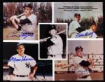 2000 Enos Slaughter Moose Skowron Bobby Shantz Hank Bauer New York Yankees Signed 11" x 14" Photo (Signing LOA)