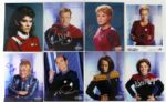 1990s-2000s Star Trek The Next Generation Deep Space Nine Insurrection Voyager Signed 8" x 10" Photo Collection - Lot of 18 (JSA)