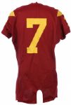 2011 Matt Barkley USC Trojans Home Jersey (MEARS LOA)