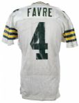 1993 Brett Favre Green Bay Packers Road Jersey (MEARS LOA)