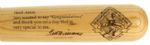 1995 Hank Aaron Commemorative Bat Given by Ted Williams Museum and Hitters Hall of Fame