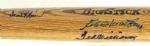 2003 Signed Rawlings Adirondack Bat w/11 Signatures Mantle Williams Mays Guernsey's (JSA)