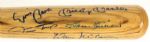 2003 Signed Rawlings Adirondack Bat w/11 Signatures Mantle Williams Mays Guernsey's (JSA)